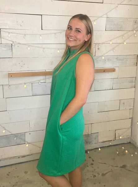 High Tide Emerald Pop Dress