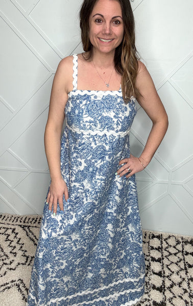 Simply Southern Scalloped Maxi Dress