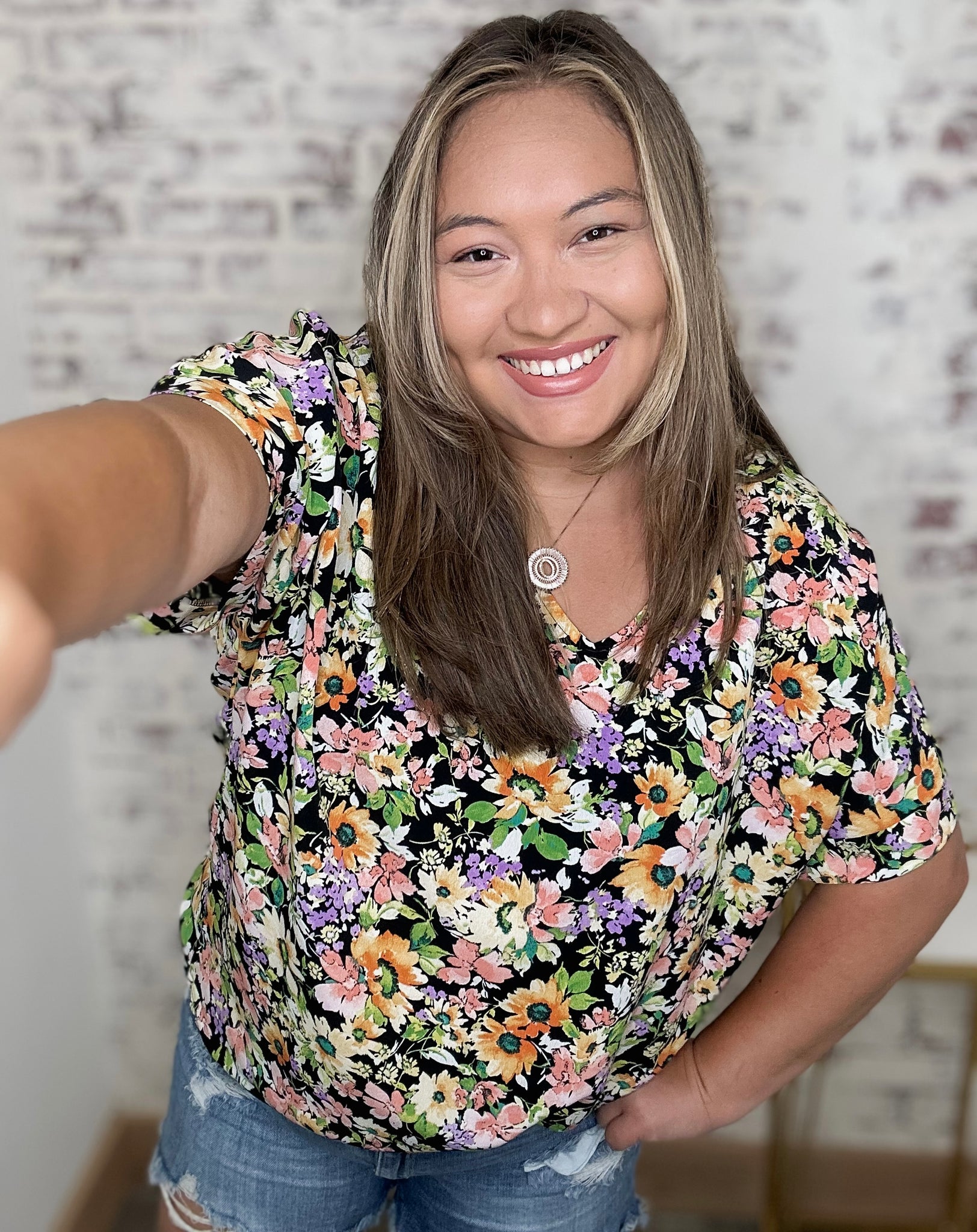 Dabble in Floral Dolman