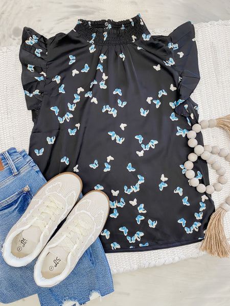 Butterfly Flutters Top