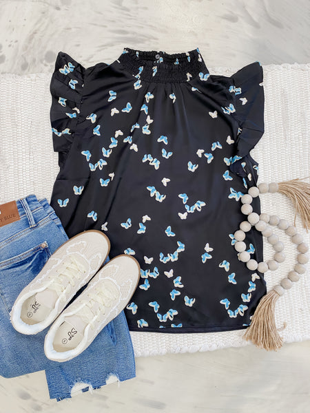 Butterfly Flutters Top