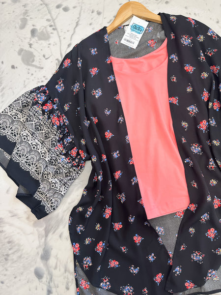 Bethany Boho Floral Kimono