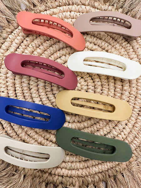 Babe Matte Flat Hair Clip