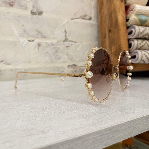 Fierce & Flirty Pearl Sunglasses