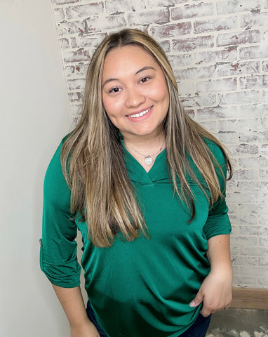 Gabby in Emerald Perfection