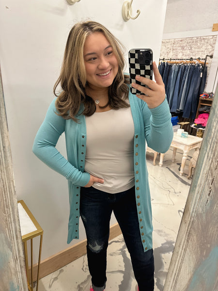 Basic Buttons Cardigan
