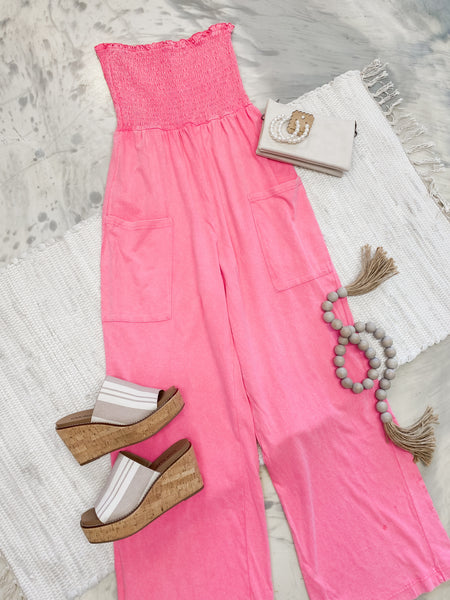 Mineral Washed Jumpsuit