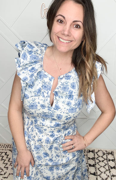 Simply Southern Ruffle Blue Buds
