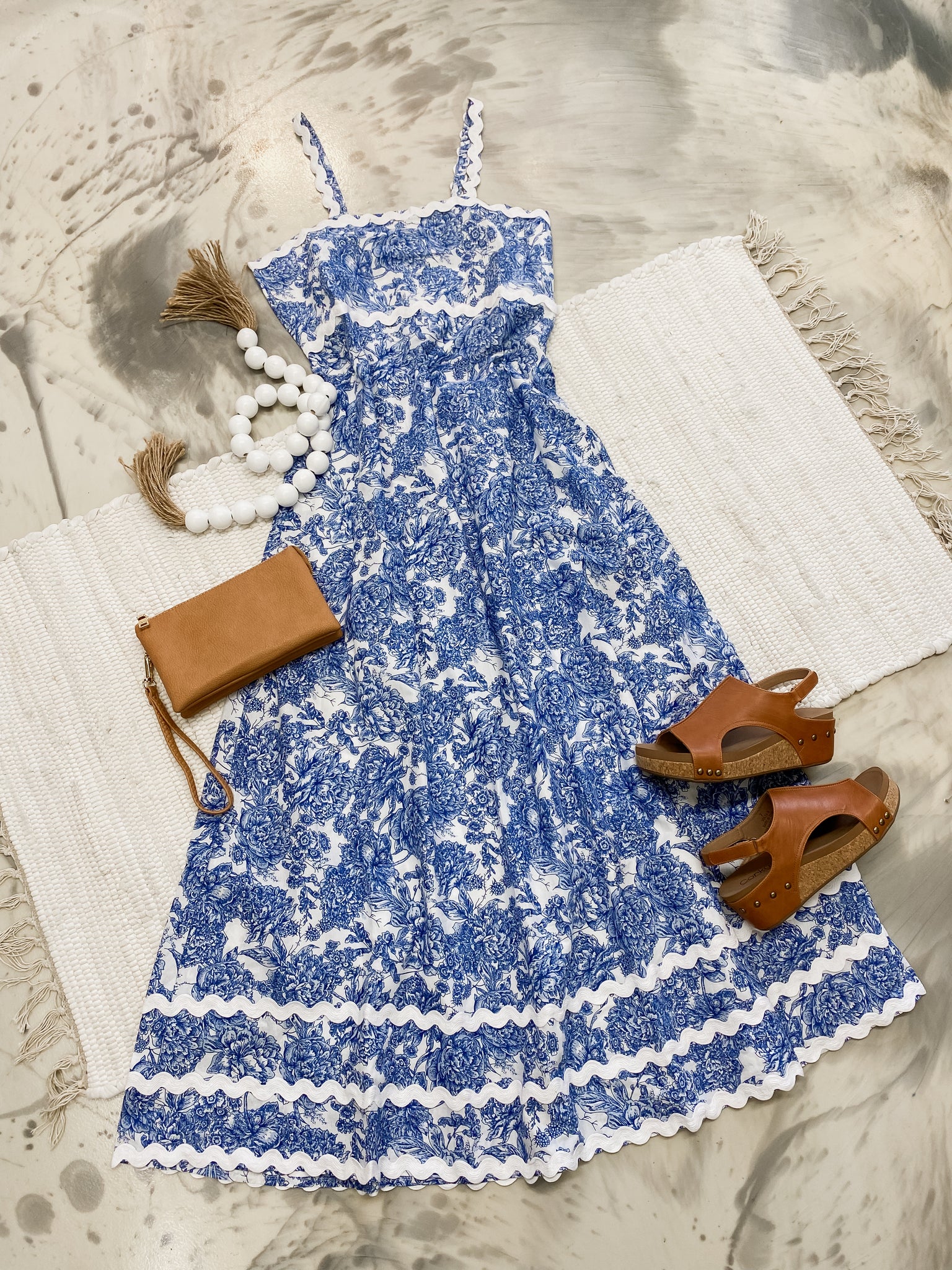 Simply Southern Scalloped Maxi Dress