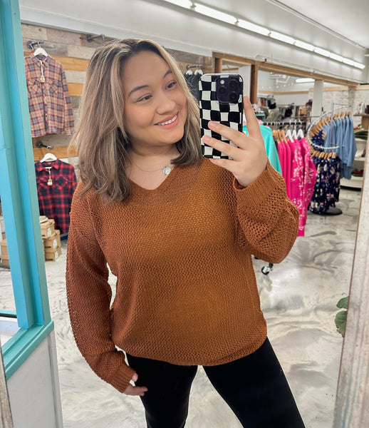 Rustin Roads V-Neck Sweater