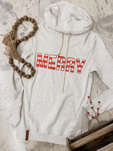 Ampersand Ave CowlNeck Sweatshirt Merry