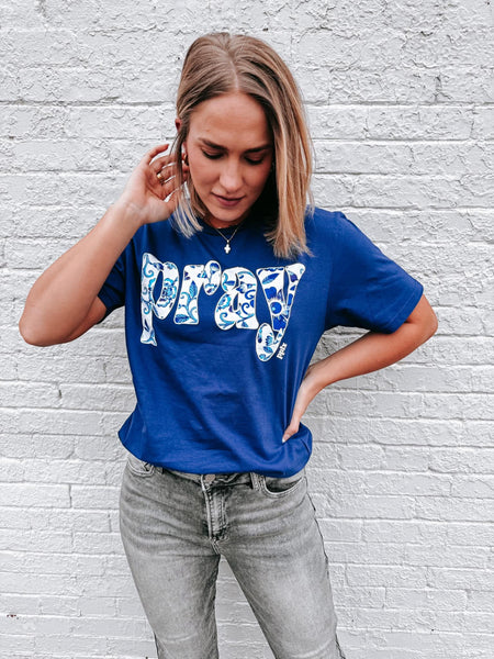 Pray Floral Tee