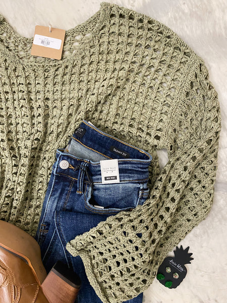 Olive You Alot Sweater