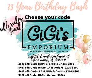 Anniversary Sale