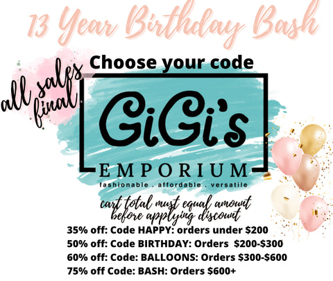 Anniversary Sale