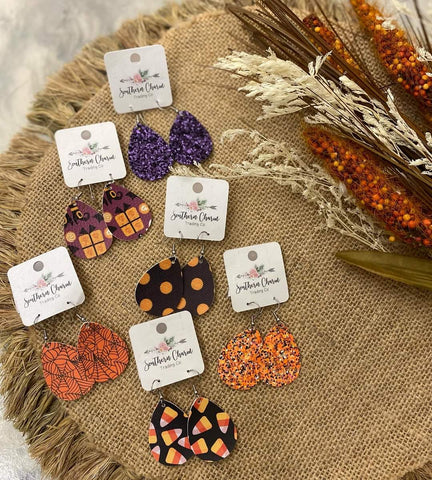Felt Halloween Earrings