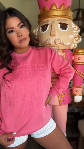 Crushing It Embossed Nutcracker