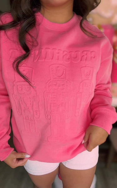 Crushing It Embossed Nutcracker