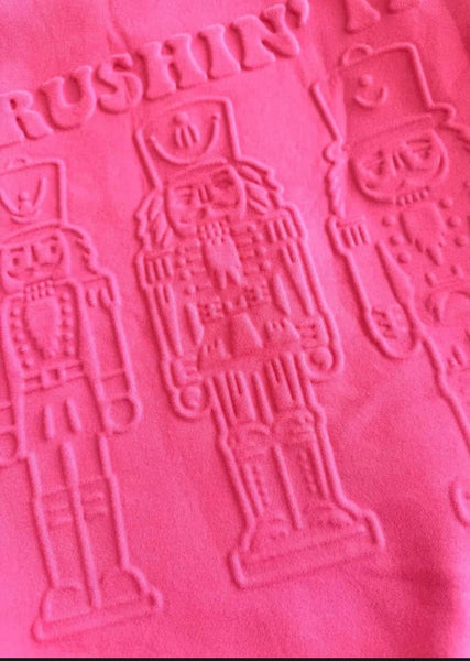 Crushing It Embossed Nutcracker
