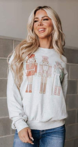 Ampersand Ave Holly Jolly University Pullover