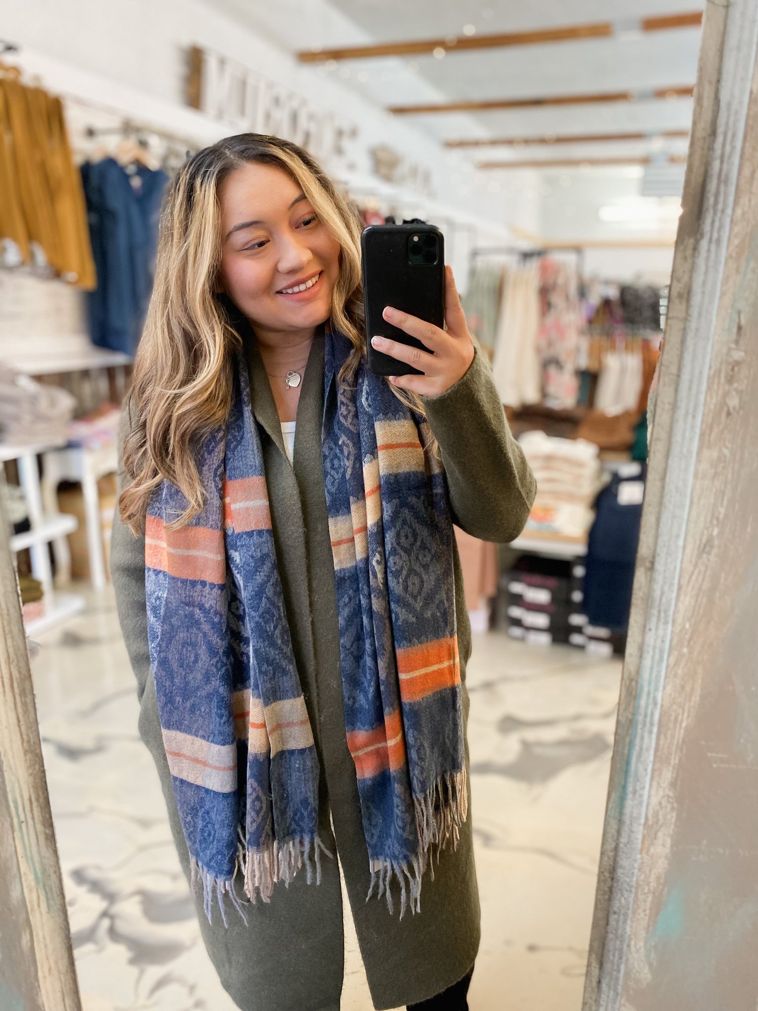 Navajo Stripe Scarf