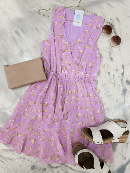 Frolic with Lilac Dress