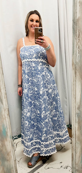 Simply Southern Scalloped Maxi Dress