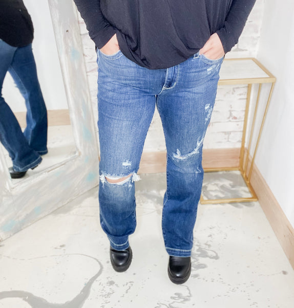 Judy Blue MR Hand Sand & Destroy Bootcut