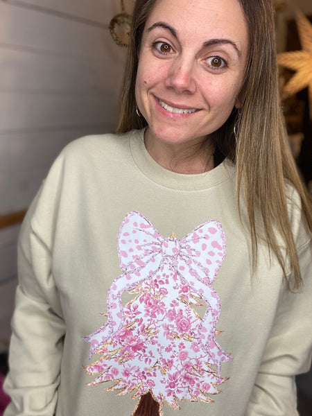 Bridgerton Pink Tree Sweatshirt
