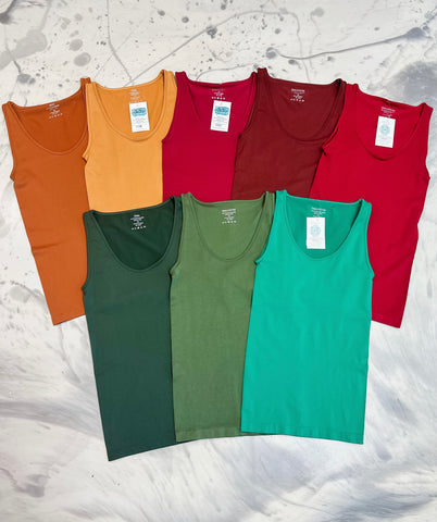 Fall Seamless Tanks STEAL