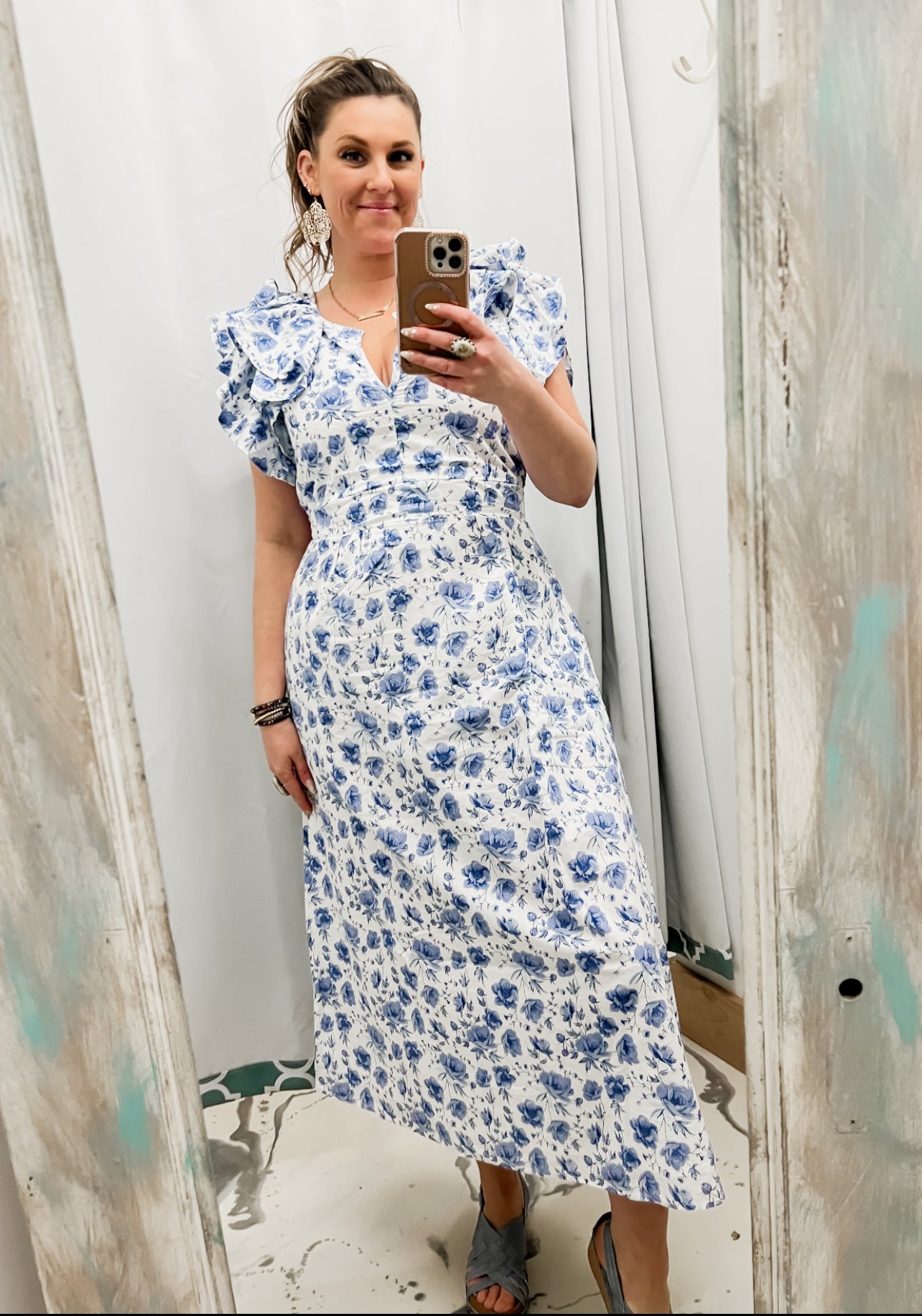 Simply Southern Ruffle Blue Buds