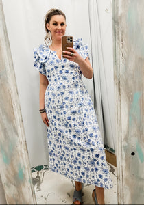 Simply Southern Ruffle Blue Buds