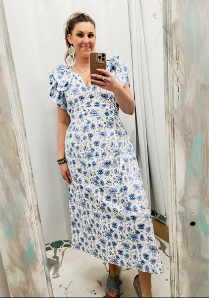 Simply Southern Ruffle Blue Buds