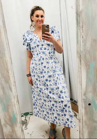 Simply Southern Ruffle Blue Buds