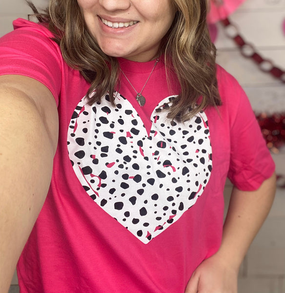 Dotted Heart Tee