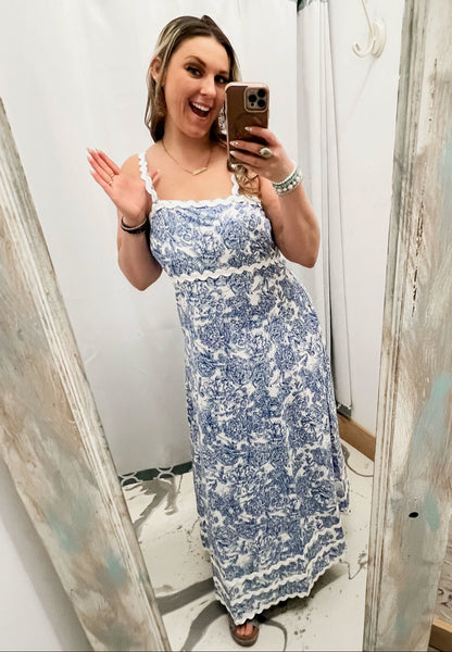 Simply Southern Scalloped Maxi Dress