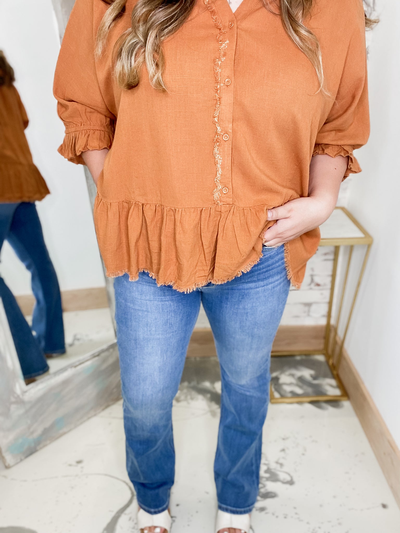 Judy Blue HW Classic Contrast Wash Bootcut