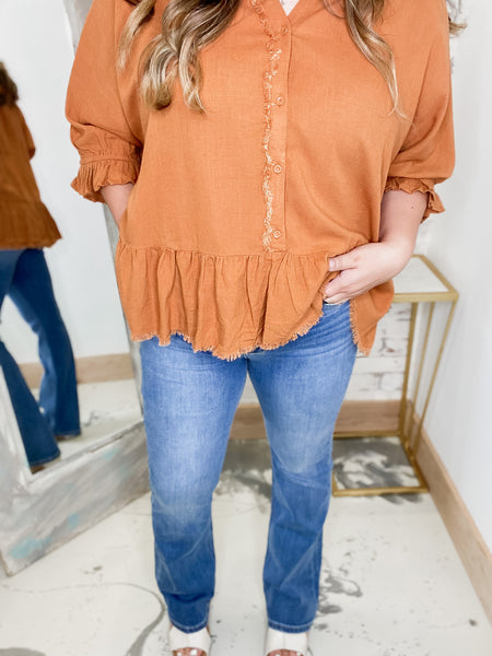 Judy Blue HW Classic Contrast Wash Bootcut