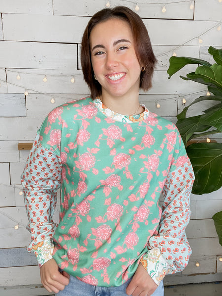 Ampersand Ave University Pullover Mixed Feelings