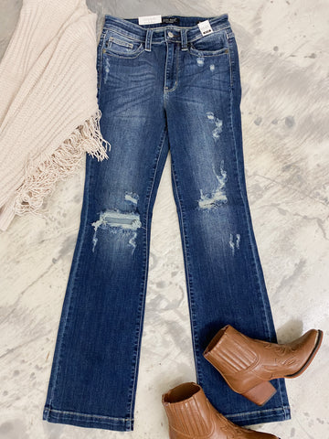 Judy Blue MR Hand Sand & Destroy Bootcut