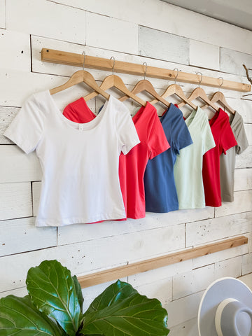 Gigis Yoga Short Sleeve Top