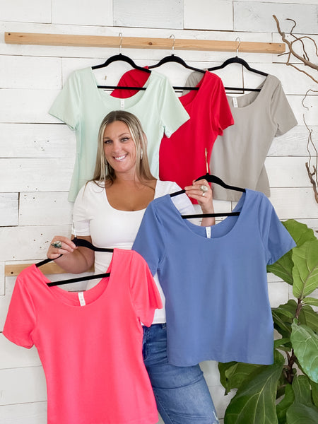 Gigis Yoga Short Sleeve Top