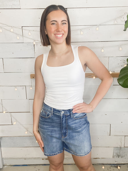 Judy Blue HW Slim Short