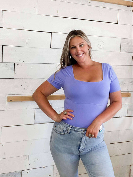 Butter Soft Square Neck Bodysuit STEAL