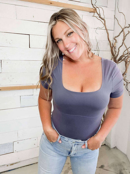 Butter Soft Square Neck Bodysuit STEAL