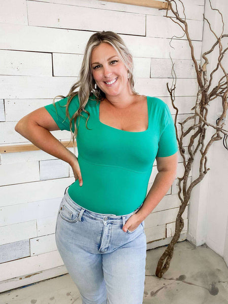 Butter Soft Square Neck Bodysuit STEAL