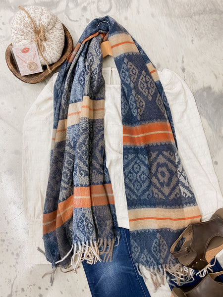 Navajo Stripe Scarf