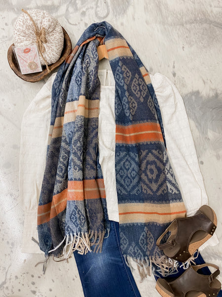 Navajo Stripe Scarf