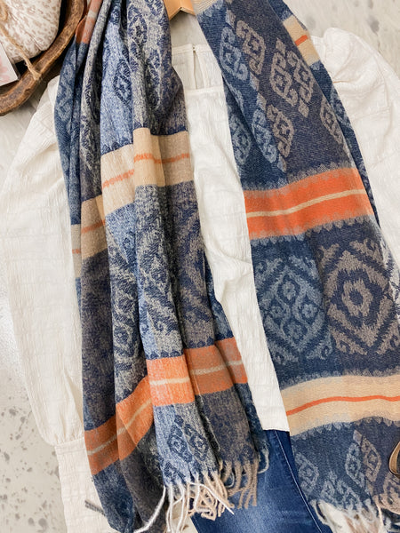 Navajo Stripe Scarf