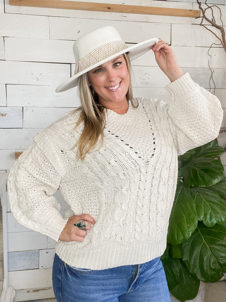 Cream Cozy Sweater